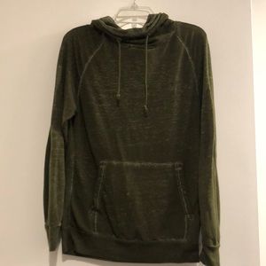 Army green sweater